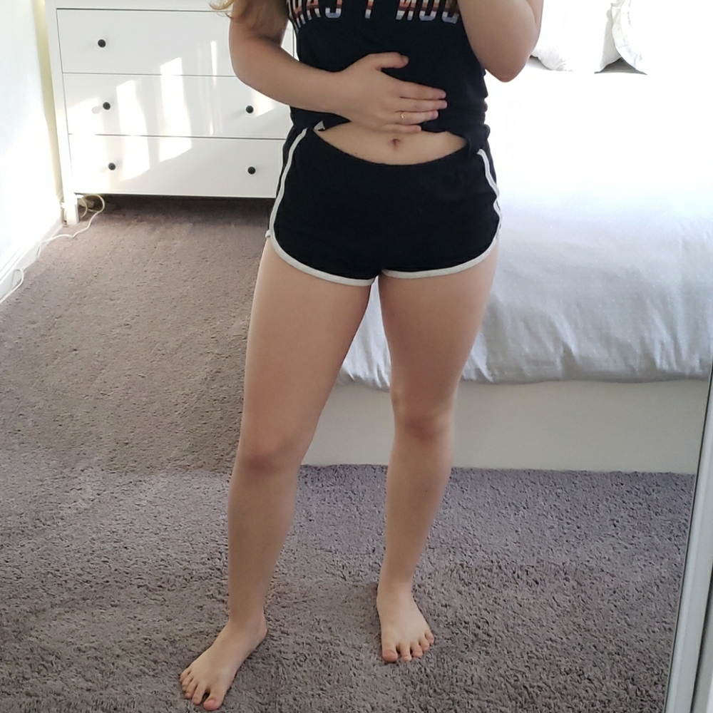 Brandy Melville shorts. John Galt.